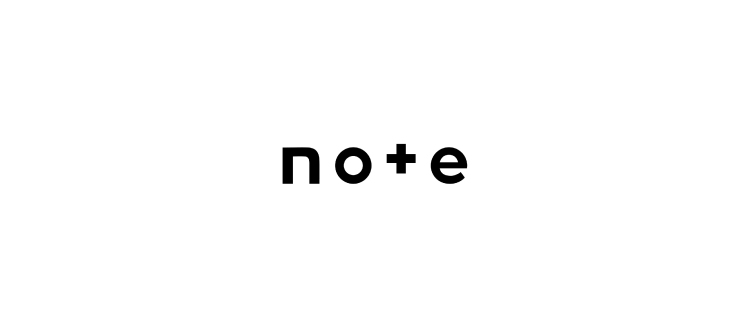 noteのロゴデザイン